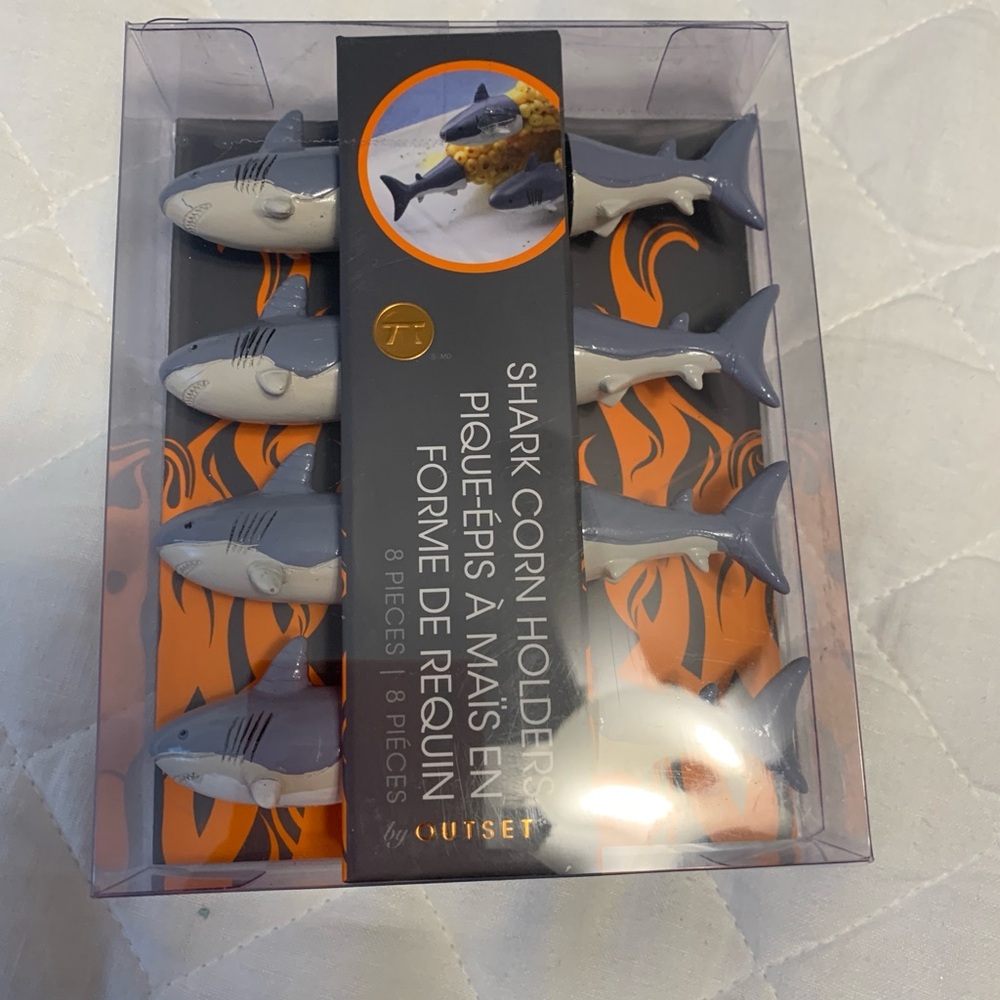 Fun Shark corn holders